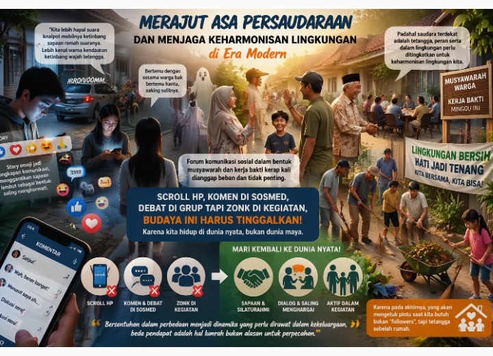 Merajut Asa Persaudaraan di Tengah Sunyi yang Ramai